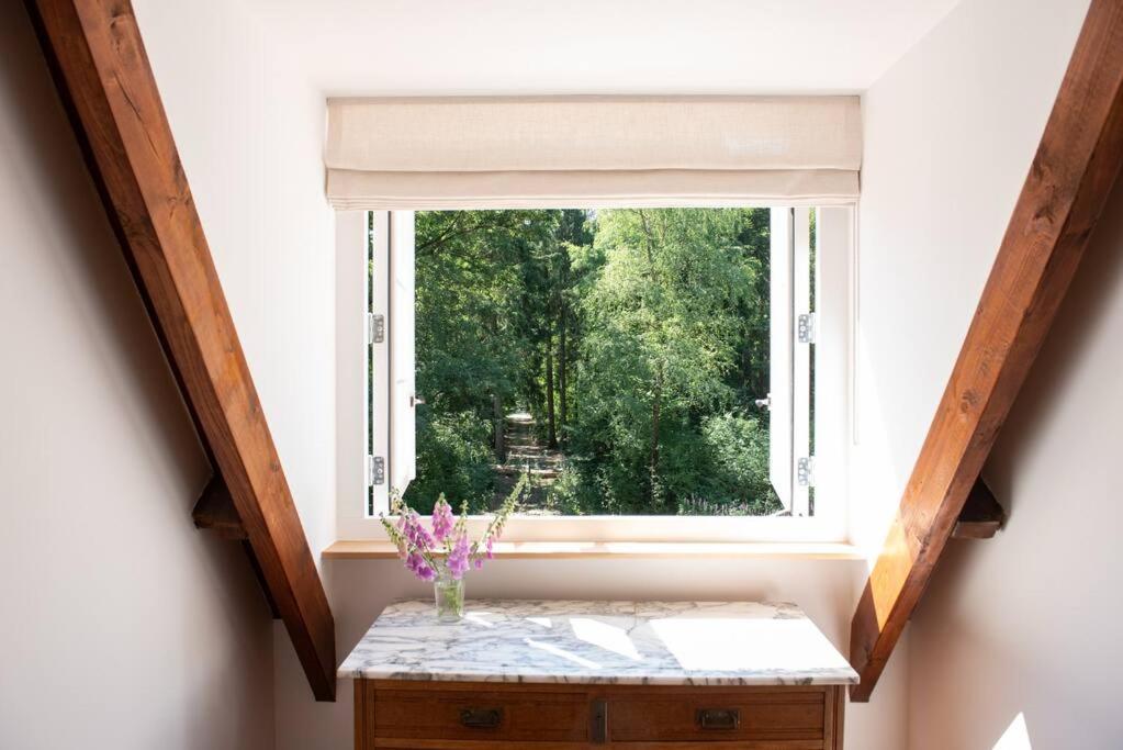 Fantastisch Familiehuis Met Grote Tuin I Bosrijk Lunteren Exteriör bild